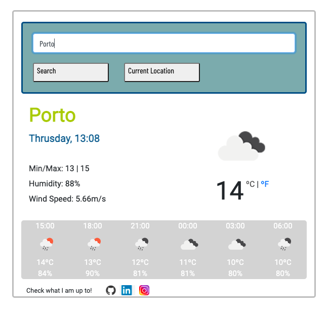 JScript Weather App